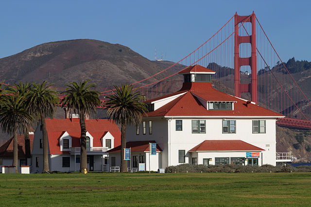 Old Crissy Field Coast Guard Station Photo By: Frank Schulenburg [CC BY-SA 4.0 (https://creativecommons.org/licenses/by-sa/4.0)]