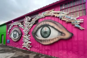 See the World Mural at Umbrella Alley 2.0 – Fisherman’s Wharf San Francisco