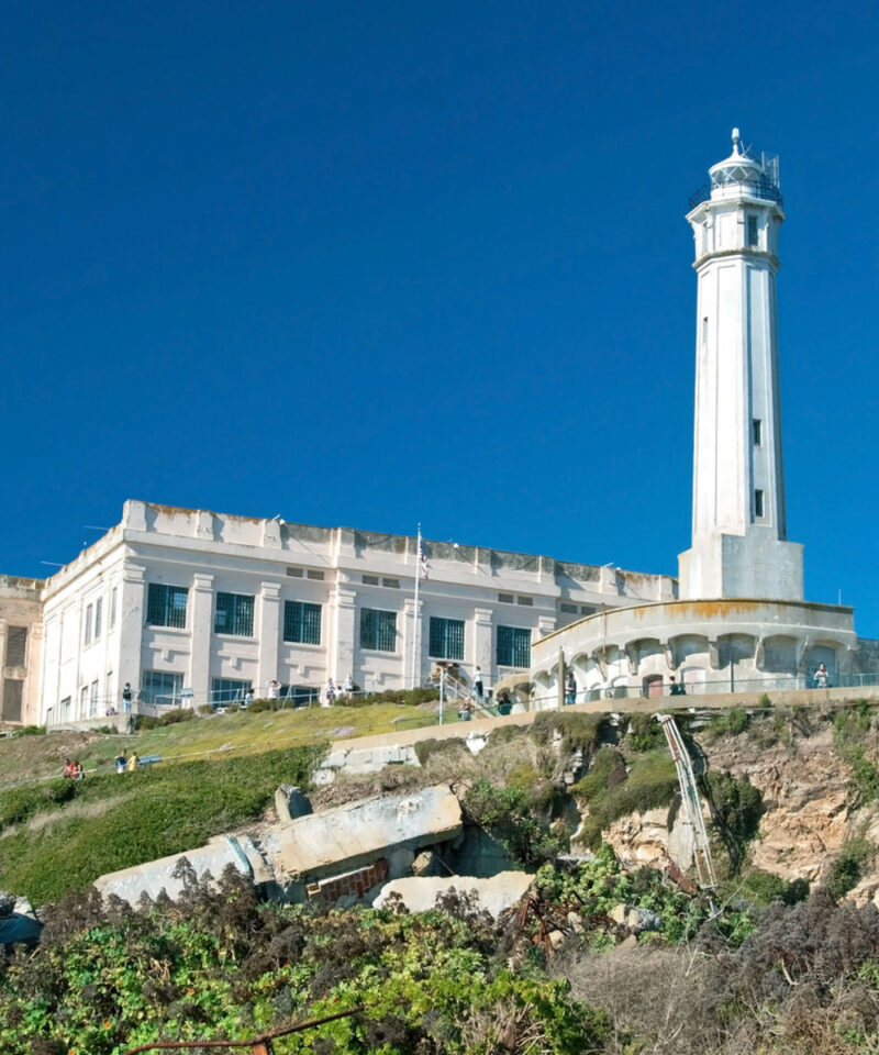 Combination Alcatraz Island visit with a Lucky Tuk Tuk City sightseeing tour