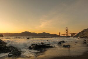 Golden Gate Bridge at Sunset