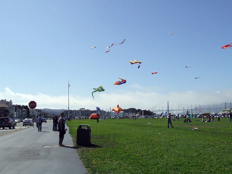 Kite Festival Marina Green, San Francisco solyanka fliker CC BY 2.0 DEED