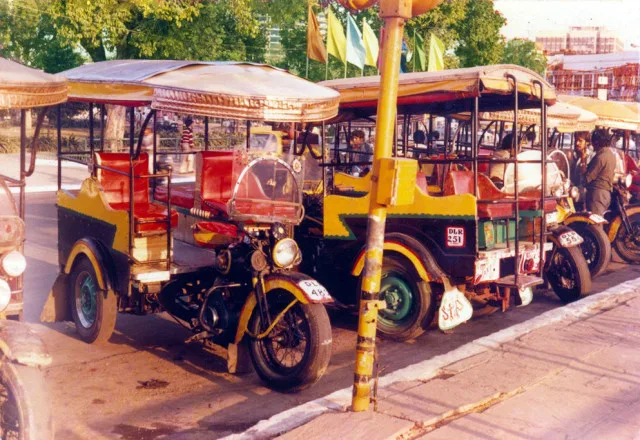 Phat Phat auto-rickshaw in Delhi