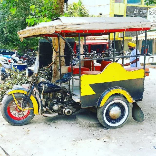 Phat Phati tuk tuk in India Phat Phati tuk tuk in India Photo by @gsrance