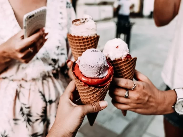 San Francisco Ice Cream Tasting Threes Cones Instagram perfect CC4